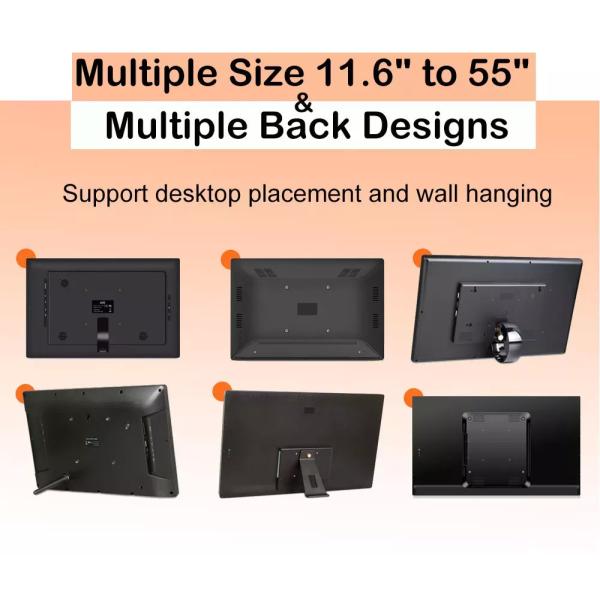 Wall Mount Interactive Digital Signage LCD display Android Network Digital Signage
