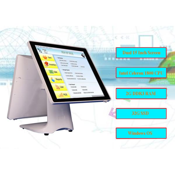 DDR3 4GB Intel J1900 Windows POS System Stable Quad Core CPU