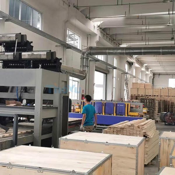 ThoYu Block Wood Pallet Legs Nailing Machine For Euro Pallet