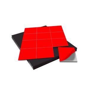 China No Printing DIY Supplies 30X30mm Red Magnetic Tile on sale