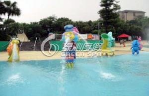 Buy cheap Outdoor Commercial Water Pool Aqua Play Kids Water Playground Cartoon water Spray product