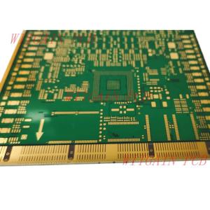 Matte Green Solder HDI PCB 10 Layer 1.6 MM Thickness FR4 Substrate