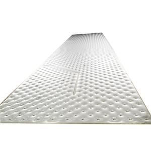 ISO SS Dimple Plate Heat Exchanger With Wide Tubes