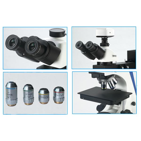 Industrial Video Metallurgical Digital Microscope With LCD Touch Screen