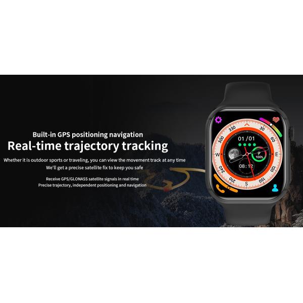 WIFI/Bluetooth Support 4G Smart Watch with Nano SIM and Zinc Alloy Shell for Android 8.1