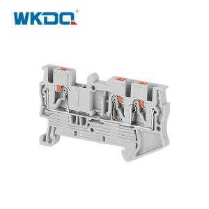 Spring Cage Connection Din Rail 2.5mm Terminal Block