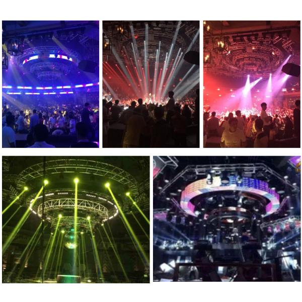 Customized aluminum rotating lighting truss round speaker truss