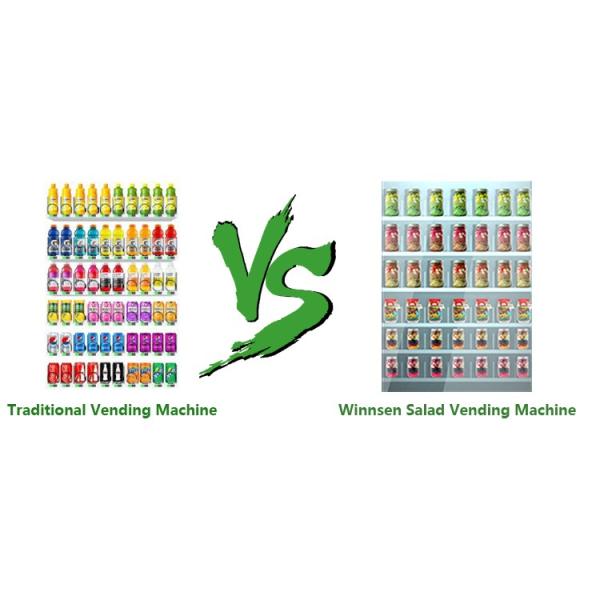 Automatic Smart Vending Machine Salad Vegetable Corn Fruit Coolant With Conveyor Belt