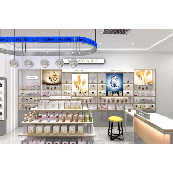 Les Classiques Gray Series Cosmetic Display Case for Shop Design and Store Display