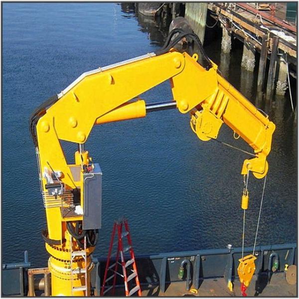 Knuckle Boom Deck Crane Hydraulic System for Sale Marine Ship Deck Crane