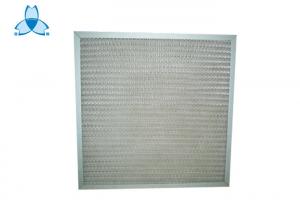 Buy cheap Primary Efficiency Pre Air Filter , Plate Type Synthetic Fiber Air Filter Large Filtering Area product