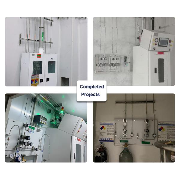 Carton Box Gas Control Panel Valves -20-80℃ Temperature Range