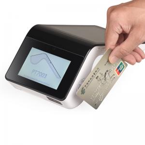 Buy cheap Wireless Android POS Terminal Tablet QR Code Scanning Support Magnetic Stripe Card product