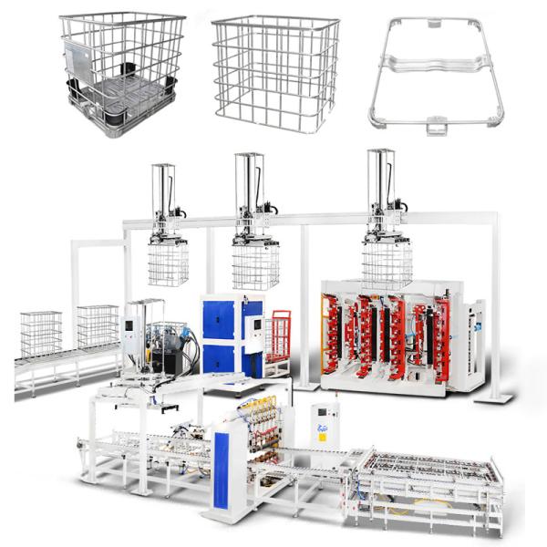 Hwashi IBC Cage Automatic Production Machine IBC Tank Frame Automatic Production Line