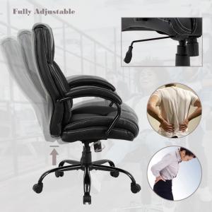 Buy cheap High-Back Ergonomic PU Desk Task Executive Chair Big and Tall Office Chair product