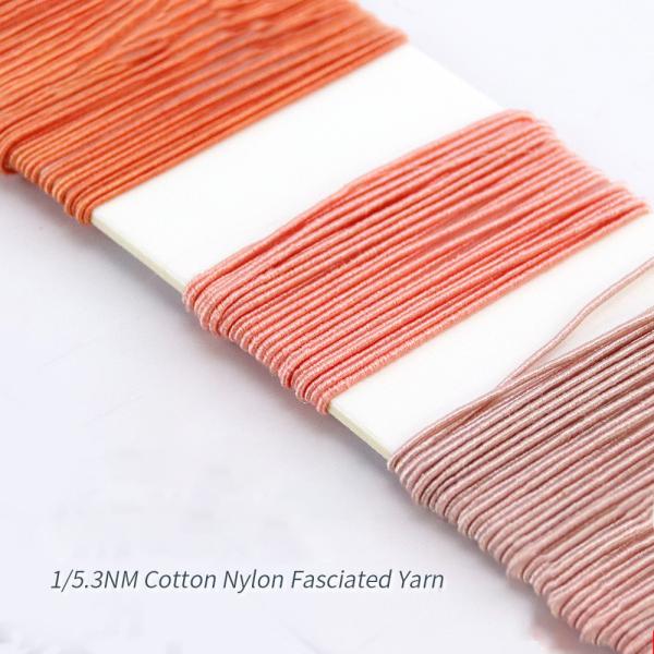 Recycled Washable Cotton Silk Blend Yarn , Anti Static Cotton Wool Mix Yarn