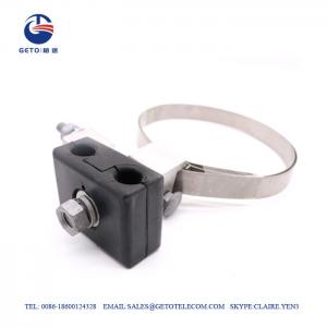 Buy cheap OPGW Aluminum 17mm ADSS Tower Pole Down Lead Clamp product