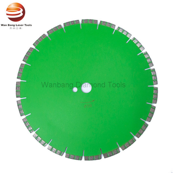 Flat Turbo Segmented Diamond Concrete Cutting Blades 400mm