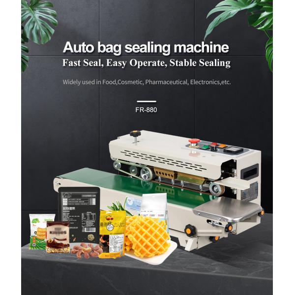 Continuous Band Automatic Sealing Machine 110V/220V Horizontal
