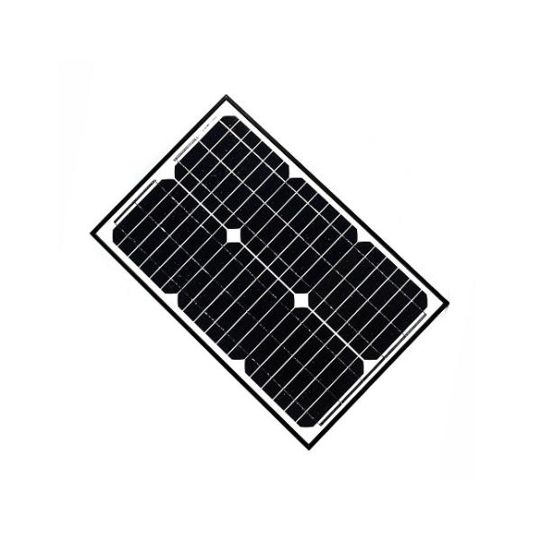 Black Color Monocrystalline Solar Module 20 Watt Reliable And Long Lasting