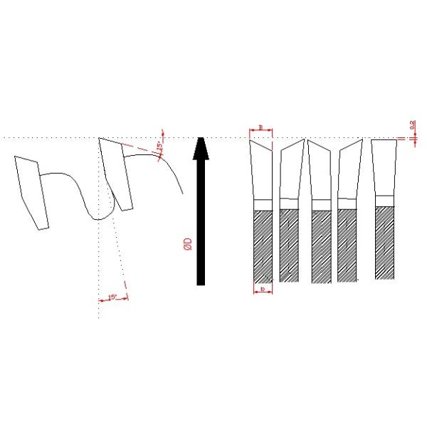 Smooth TCT Circular Saw Blade For Hardwood With Stable Performance