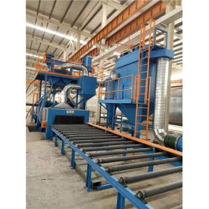 Buy cheap PLC Automatic Shot Blasting Machine Castings Parts Steel Structure Cleaning product