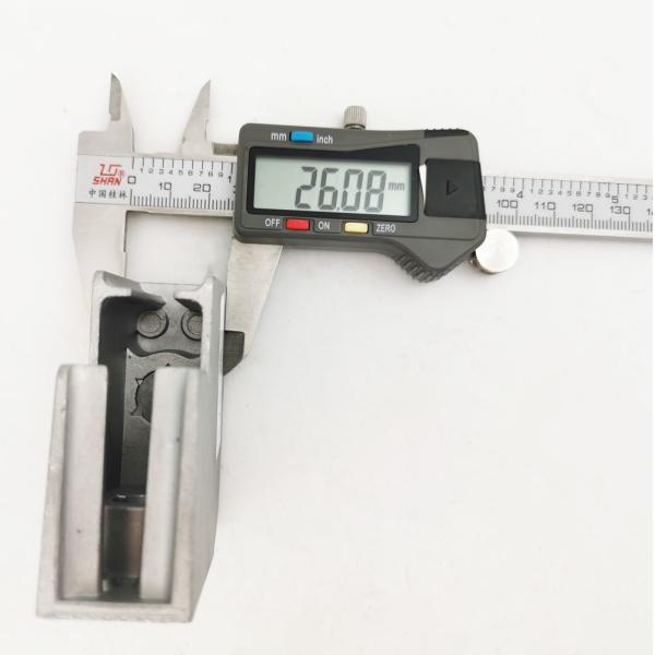 Silver Iron Aluminium Profile Corner Joint Corner Bracket For Window Connection