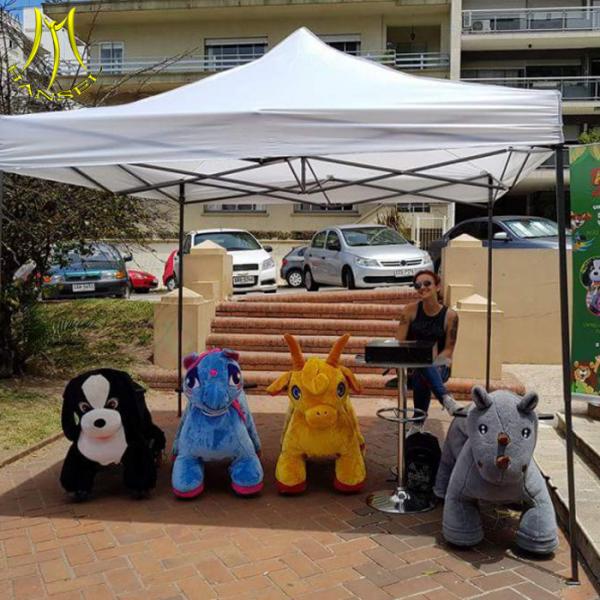 Hansel indoor and outdoor coin operated walking animal ride on animal monkey toy