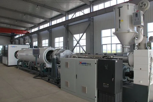 HDPE Thermal Ppu Preinsulated Jacket Casing Thin Wall PE Pipe Extrusion Machine
