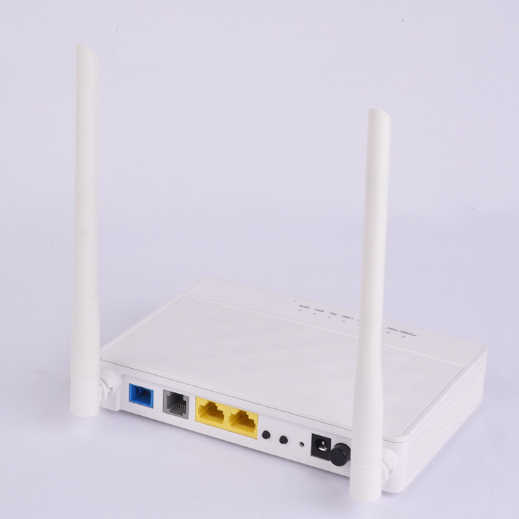 OLT 1GE 1FE VOIP 2.4G ONU ANATEL RF WIFI XPON ONU