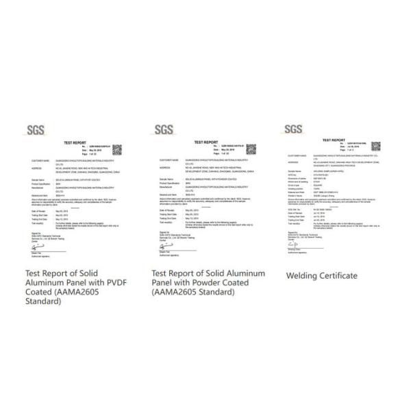 1.2-6mm Aluminum Solid Panel For Building Decorative Material 4