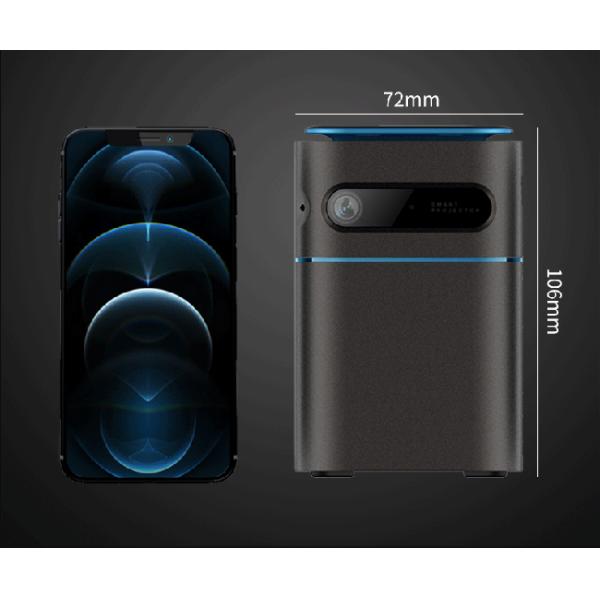 Multi Language 480P 854x480 RGB LED Mini DLP Micro Projector 7000MAH