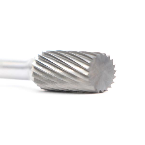 12mm SA Cylinder Carbide Burrs 6mm Shank Without End Cut 70mm Overall Length Single Cut