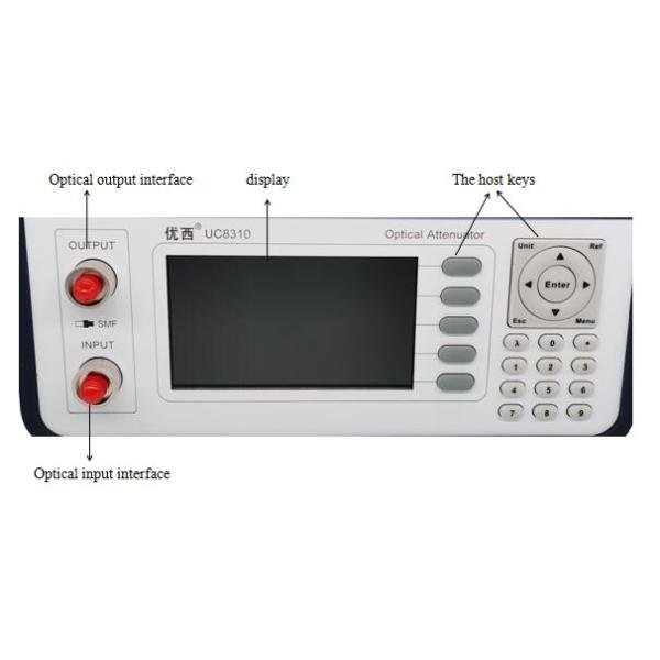 Program Controlled Desktop Optical Attenuator Insertion Loss 1.8dB Accuracy 0.1dB