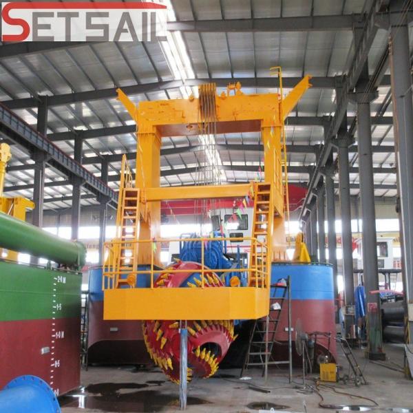 Water Flow 9000m3 Cutter Suction Dredger with Water Flow Meter