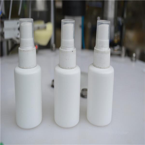 Pump Head Vial Filling Machine , 20ml - 200ml Perfume Bottling Machine