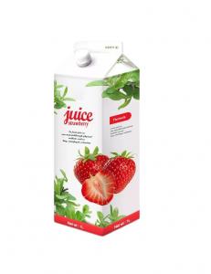 Buy cheap Strawberry Juice 1L Gable Top Carton Filling Carton Juice Box 1000ML product