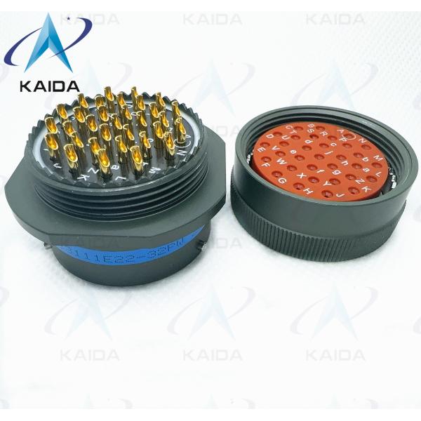 22-Shell Aluminum Alloy MIL-DTL-26482 Series 1 Miniature Connector 7.5 Amp 500V.MS3111E22-32PW Environmental Sealed