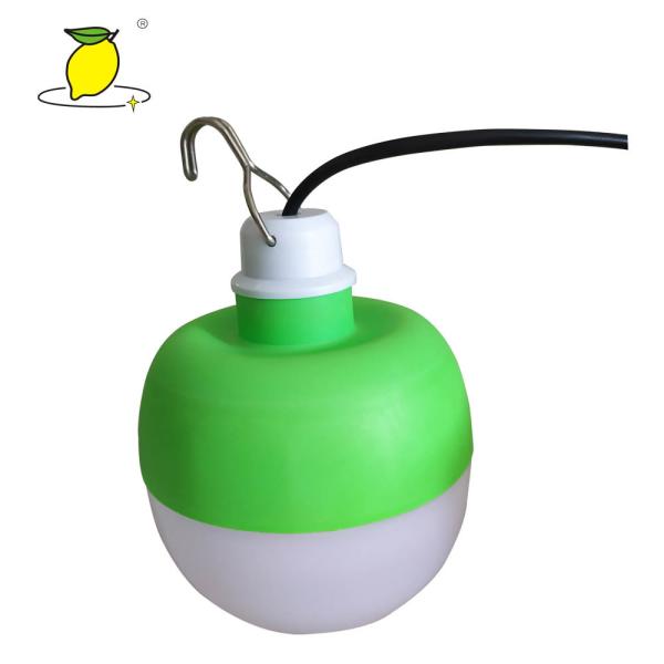 Bright Solar Rechargeable Light / Emergency LED Bulb With Power Bank Function