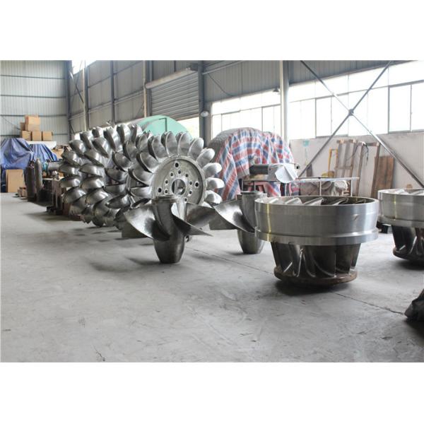 Small Kaplan Turbine Runner For Hydropower Electricity Generator