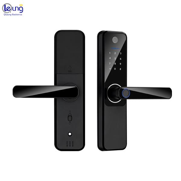 Camera Door Lock With Code And Fingerprint Waterproof Code Door Lock
