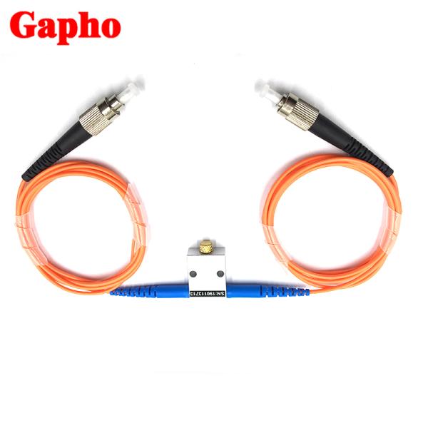 FC / SC / ST / LC In Line Variable Attenuator Mechanical 0.8-60db Optical Fiber 980nm