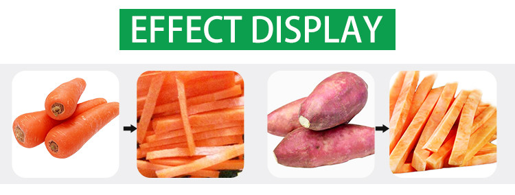 SUS Multifunction Vegetable Cutting Machine For Potato French Fries