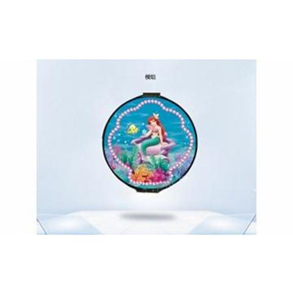 1.75 inch circular LCD display front view