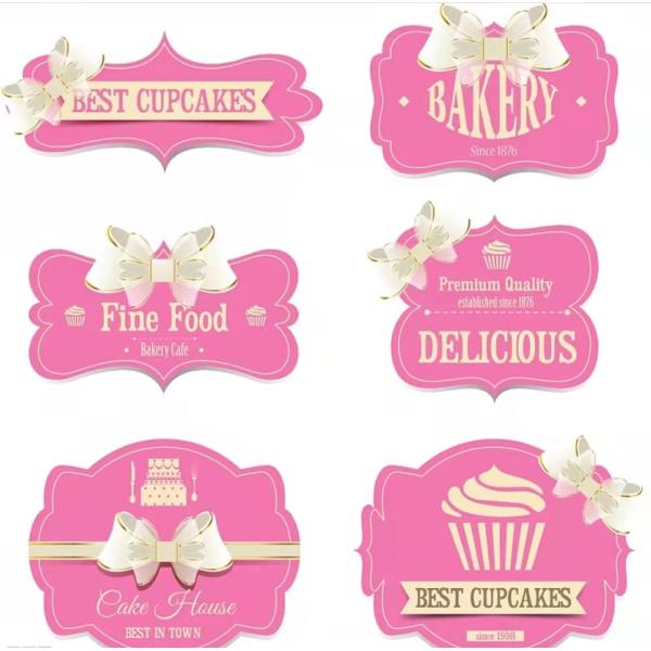 Name Label Waterproof Sticker Packaging Printing For Water Bottles Cups Shampoo