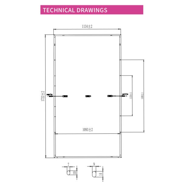 410-430W 2x54 Cells Bifacial TOPCon Solar Module Half Cut Solar Panel