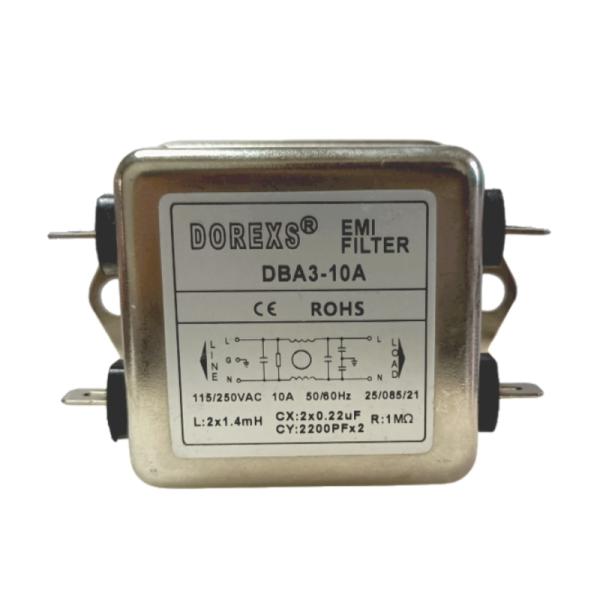 DBA3 Insert EMI Filter 220V 1A 3A 6A Single Phase Universal Series Power Filter