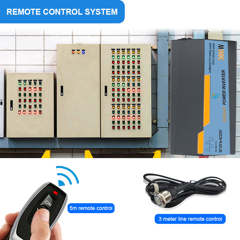 3000W High Frequency Pure Sine Wave Inverter 12V 220V Output Type Single MTS Series