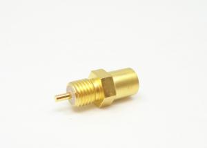 Buy cheap 50Ohm Straight MCX RF Connector Concise Structure With Gold Plated Plating product
