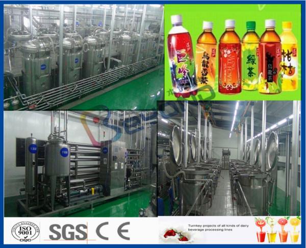 3000-4000BPH Soft Drink Production Line , Beverage Production Process Semi Automatic Soda Filling Machine